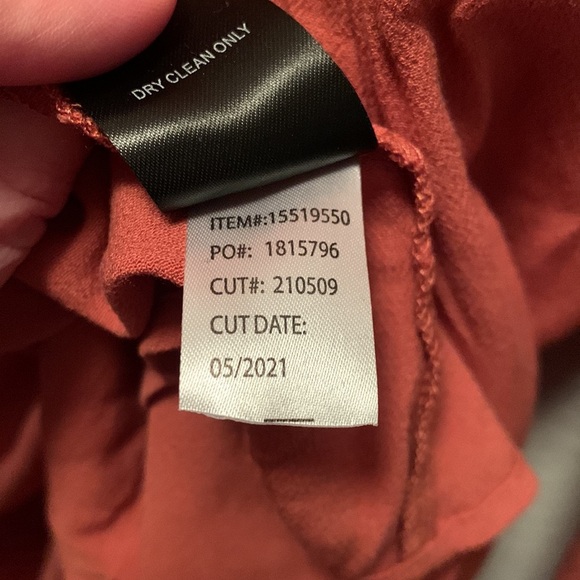 Torrid Boho Rust Top Lace Up Front Women’s Plus Size 3X 15519555 - Picture 6 of 7